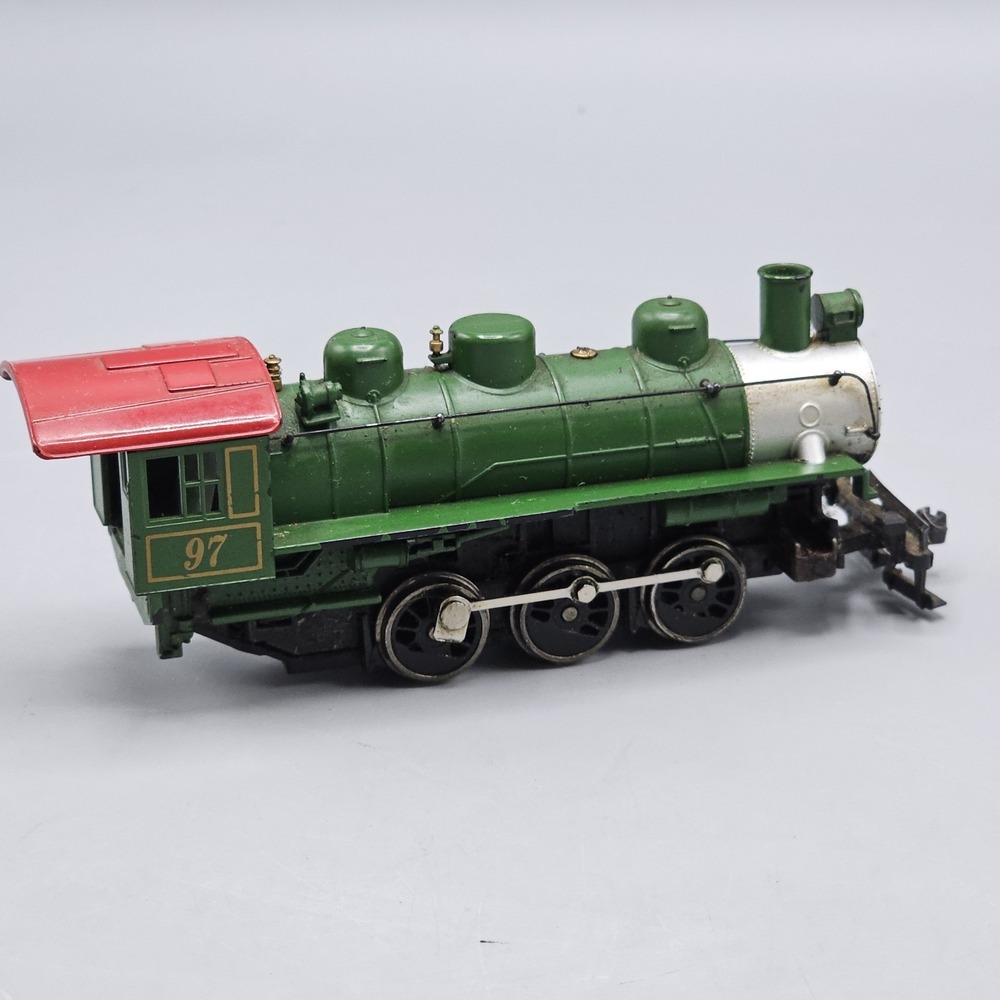 Bachmann HO Scale 0-6-0 Steam Engine 97  Smokes‎ & Lighted UNTESTED